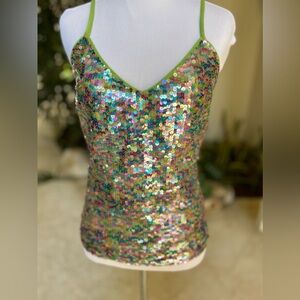 Dimitreli sequin cami size L